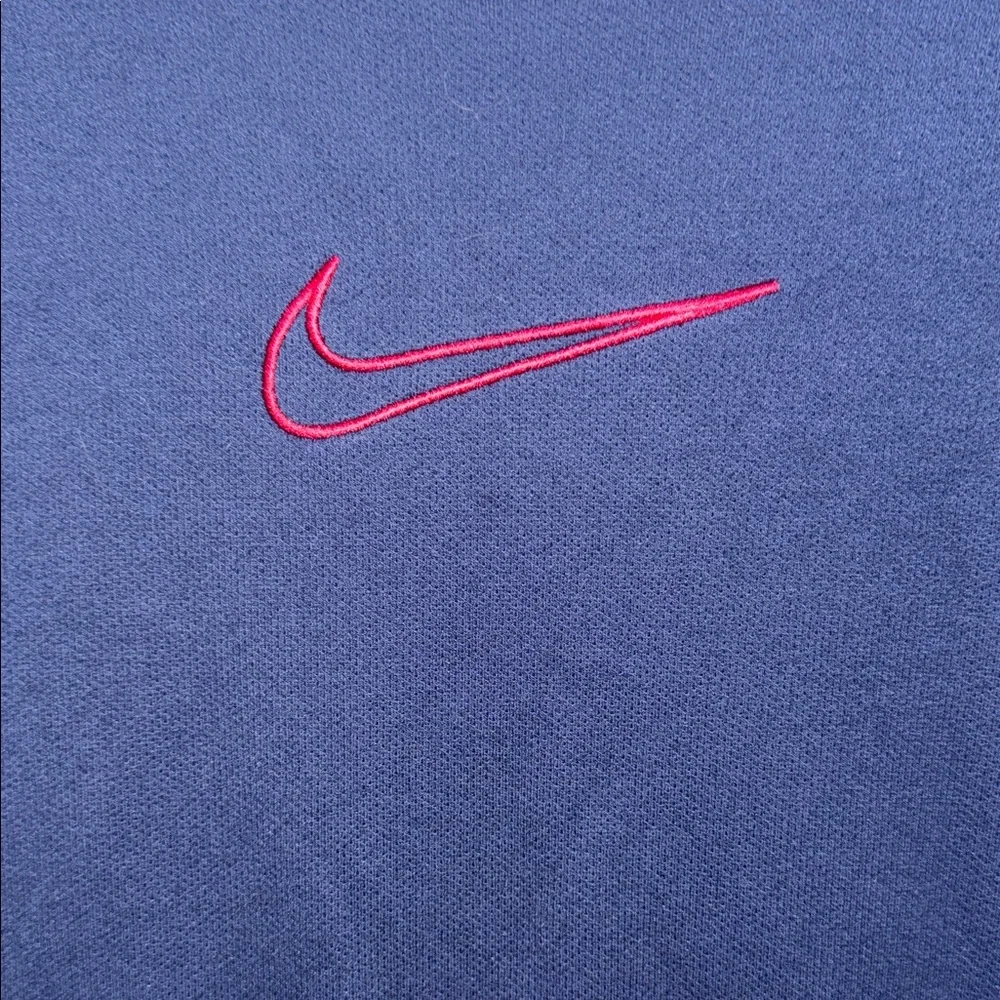 Nike Therma-FIT Hoodie Blue Gray Mens Small‎ Athletic Pullover Sweatshirt